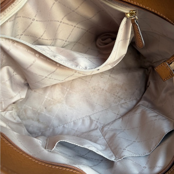 Michael Kors Jet Set Travel Large Saffiano Leather Tote – Luggage - Picture 4 of 6